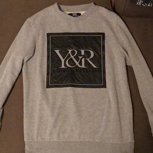 Young & Reckless Sweatshirt w/ Leather